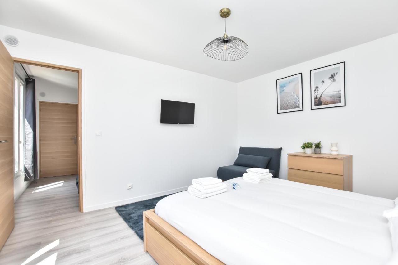Authentic Apartment - 1Br-4P - La Villette Paris Exteriör bild