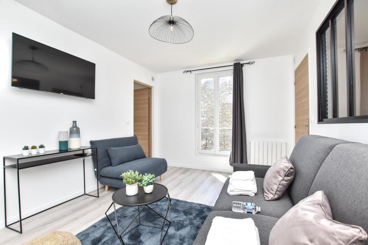 Authentic Apartment - 1Br-4P - La Villette Paris Exteriör bild